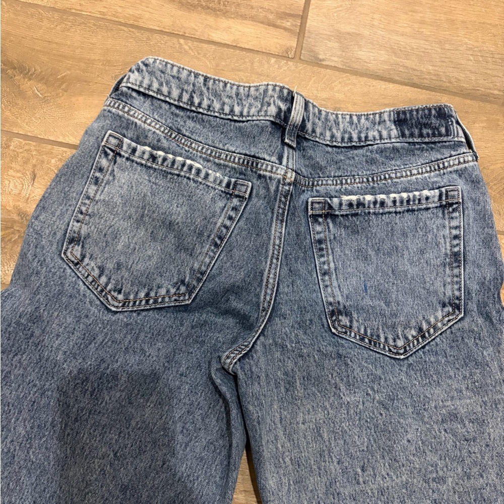 Hollister Low Rise Baggy Wide Leg Women's Jeans size 27 short - Picture 4 of 5